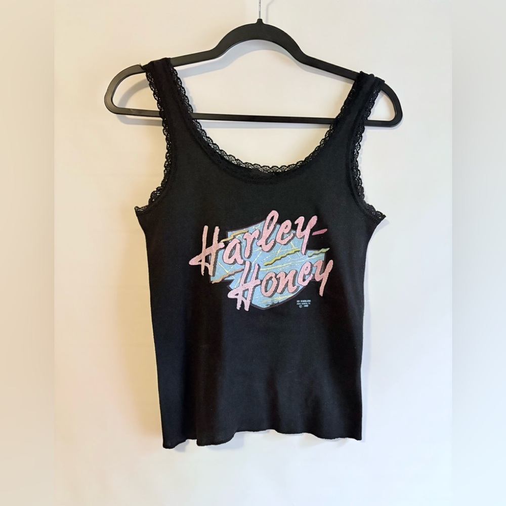 Vintage Harley Davidson Harley Honey Tank Top Medium